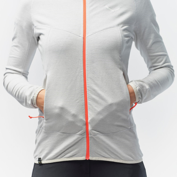 women's lightweight full zip fleece jacket